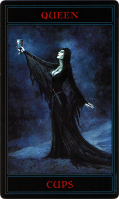 Королева Кубков (Готик Таро)