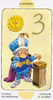 Таро Гномов. МА - Монеты ThreeOfPentacles