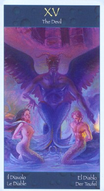 Таро Сирен (Tarot of Mermaids). Галерея, значение карт. Гадание. Devil