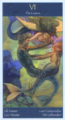 Таро Сирен (Tarot of Mermaids). Галерея, значение карт. Гадание. Lovers