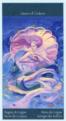 Таро Сирен (Tarot of Mermaids). Галерея, значение карт. Гадание. QueenOfCups