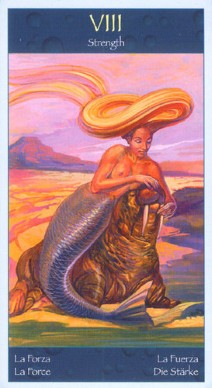 Таро Сирен (Tarot of Mermaids). Галерея, значение карт. Гадание. Strength