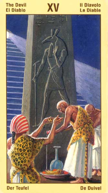  Таро Вечности (Карты Фараона Рамзеса) - Tarot of Eternity Devil