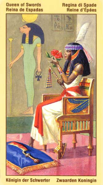  Таро Вечности (Карты Фараона Рамзеса) - Tarot of Eternity QueenOfSwords