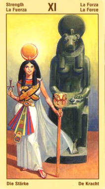  Таро Вечности (Карты Фараона Рамзеса) - Tarot of Eternity Strength