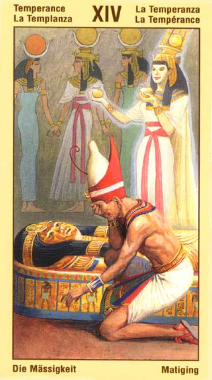  Таро Вечности (Карты Фараона Рамзеса) - Tarot of Eternity Temperance